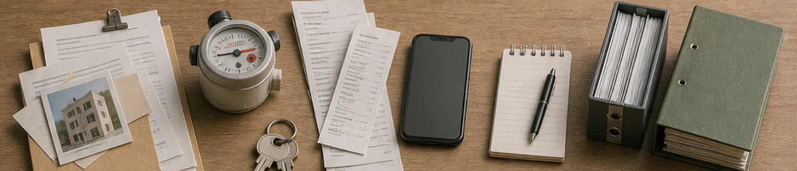Editoriales Mietex26-Motiv zu Betriebskosten laufend organisieren – Checkliste