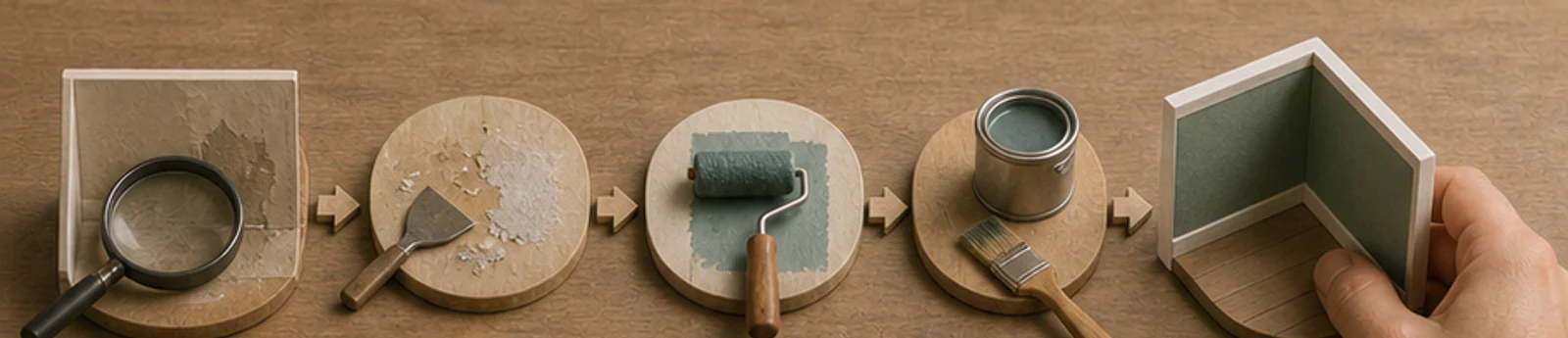 Editoriales Mietex26-Motiv zu Schönheitsreparaturen im Mietvertrag – Vorgehen